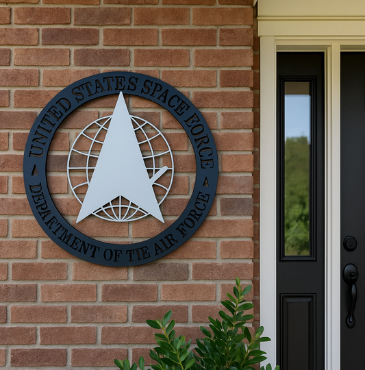 United States Space Force Steel Sign